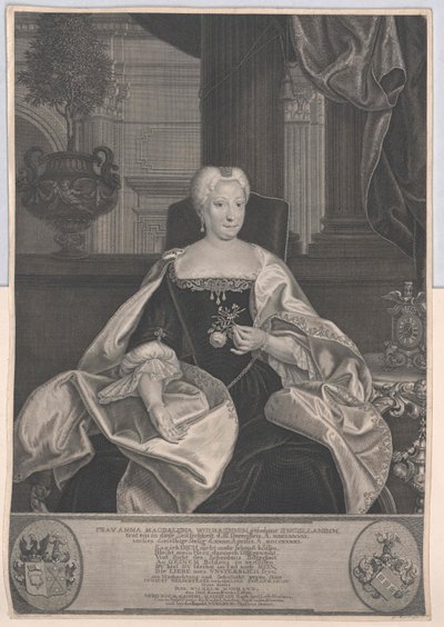 Anna Magdalene Engelland by Artist Unknown