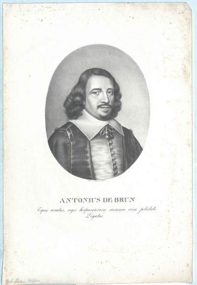 Antoine de Brun (print) by Artist Unknown