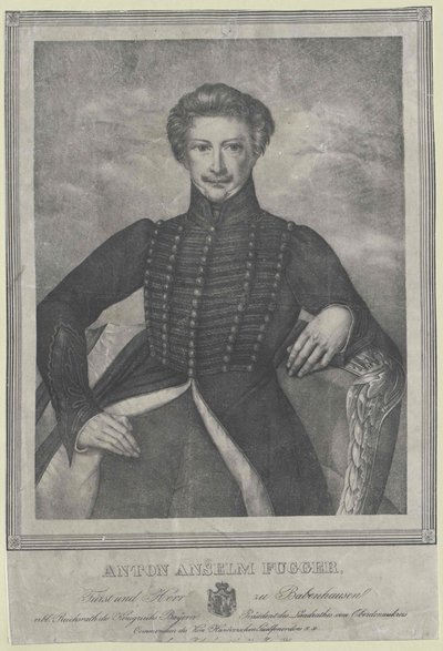 Anton Anselm, Count Fugger-Babenhausen by Artist Unknown