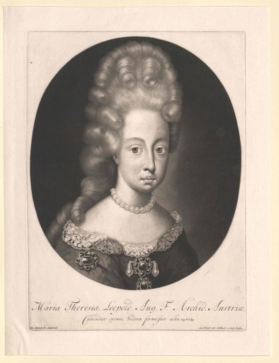 Archduchess of Austria Therese by Artist Unknown