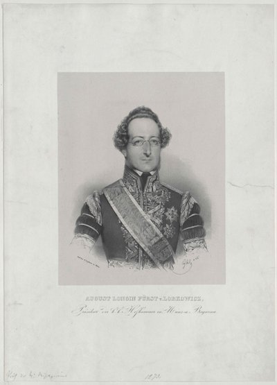 August, Count Lobkowitz by Artist Unknown