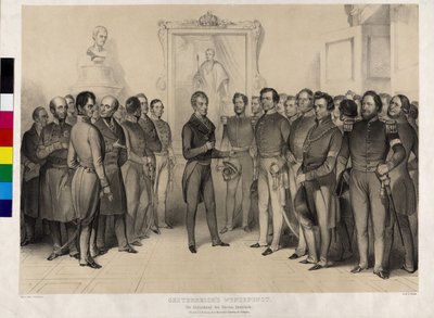 Austria Inflection Point: The Abdication of Count Metternich by Artist Unknown