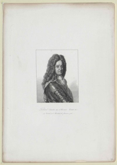 Camille de Hostun Tallart by Artist Unknown