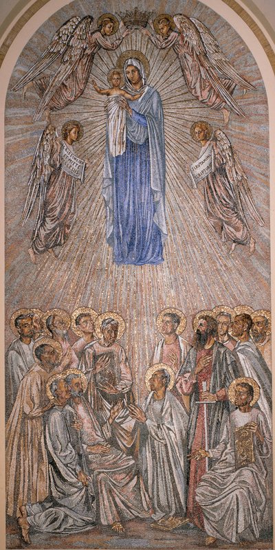 Coronation of the Virgin by Artist Unknown