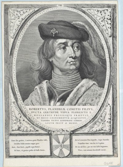 Count of Flanders Robert I the Frisian by Artist Unknown