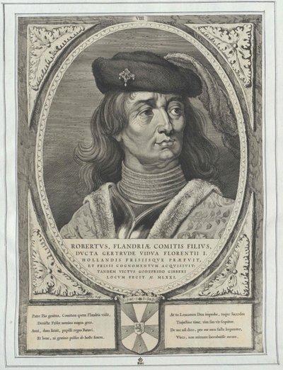 Count of Flanders Robert I the Frisian by Artist Unknown