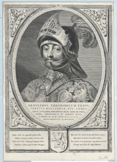 Count of Holland Arnulf II by Artist Unknown