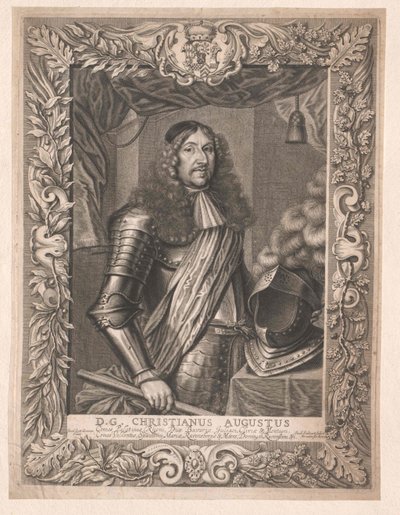 Count Christian August of Sulzbach by Artist Unknown