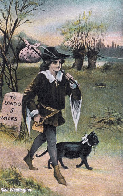 Dick Whittington on His Way to London by Artist Unknown