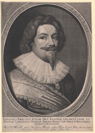 Duke of Saxe-Weimar Johann Ernst I by Artist Unknown
