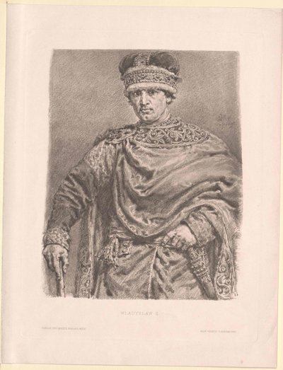 Duke of Poland Vladislav II by Artist Unknown