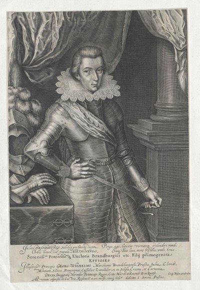 Elector of Brandenburg Georg Wilhelm by Artist Unknown