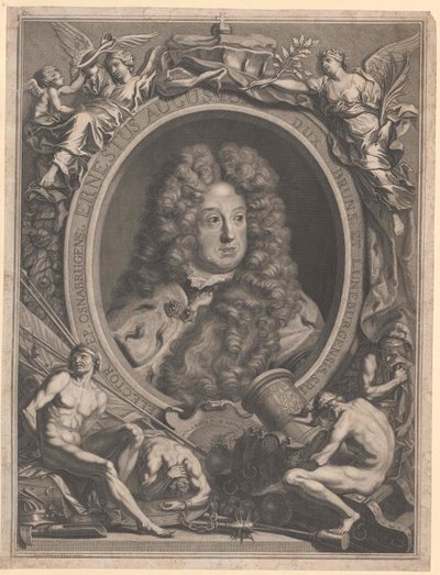Elector of Hanover Duke of Brunswick-Lueneburg Ernst August I by Artist Unknown