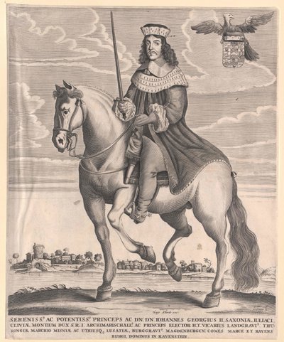 Elector Johann George II of Saxony by Artist Unknown