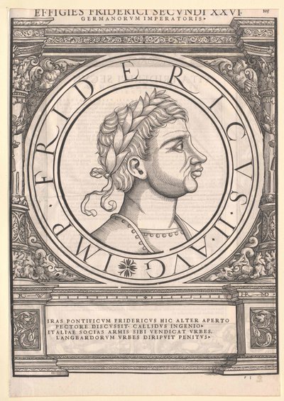 Emperor Frederic II by Artist Unknown