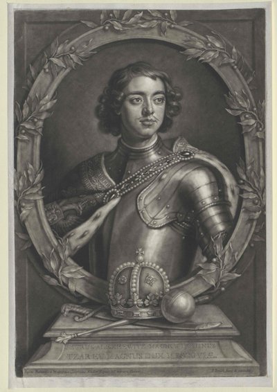 Emperor Peter I the Great of Russia by Artist Unknown