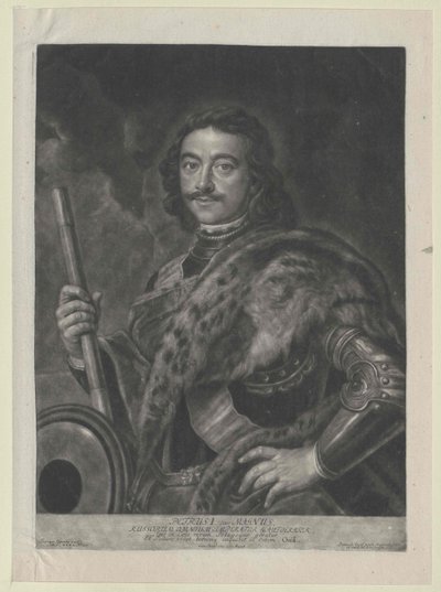 Emperor Peter I the Great of Russia by Artist Unknown
