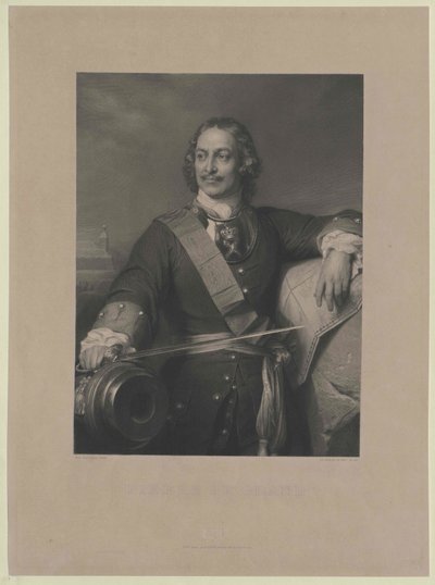 Emperor of Russia Peter I the Great by Artist Unknown