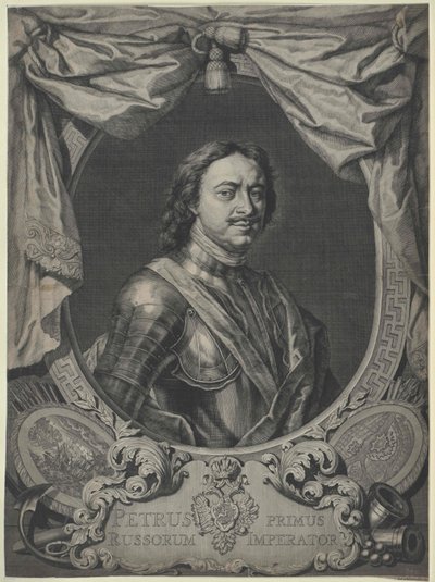 Emperor Peter I the Great of Russia by Artist Unknown