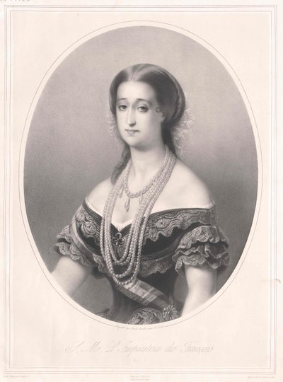 Empress Eugenie of France by Artist Unknown