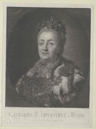 Empress Catherine II of Russia by Artist Unknown