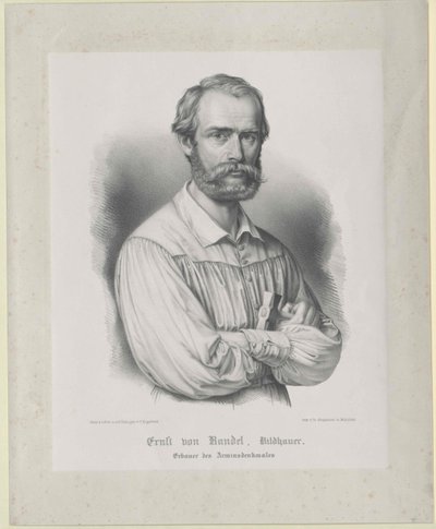 Ernst von Bandel by Artist Unknown
