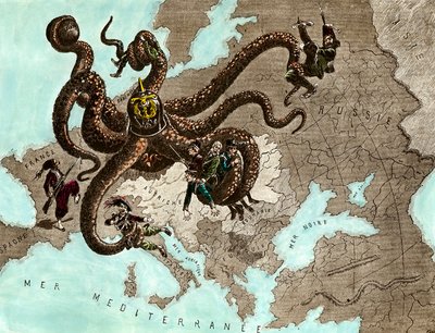 First World War: The German Octopus by Artist Unknown