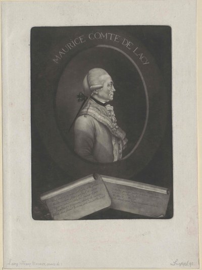 Count Franz Moritz Lacy by Artist Unknown