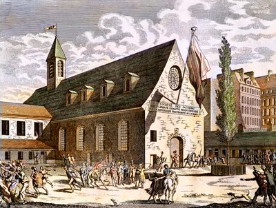 French Revolution: Closure of the room of Jacobins on the night of 27 to 28 July 1794 by Artist Unknown