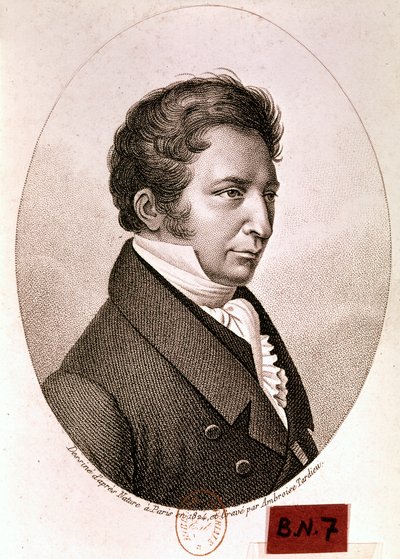 Portrait of Joseph Louis Gay-Lussac by Artist Unknown