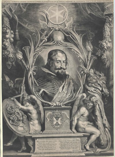 Gaspar Duke of San Lucar de Barameda Conde Duca Olivarez z Guzman by Artist Unknown