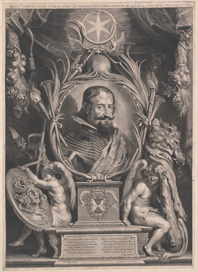 Gaspar Duke of San Lucar de Barameda Conde Duca Olivarez y Guzman by Artist Unknown
