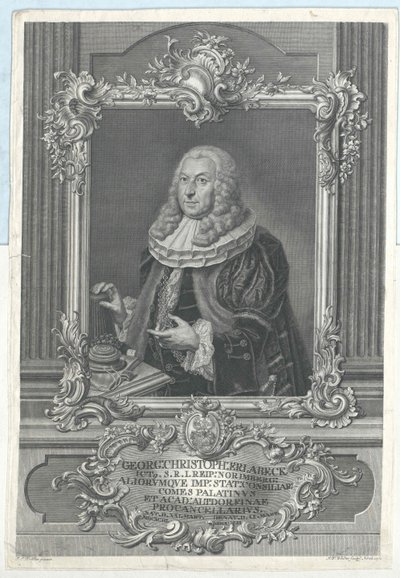 George Christoph Erlabeck by Artist Unknown