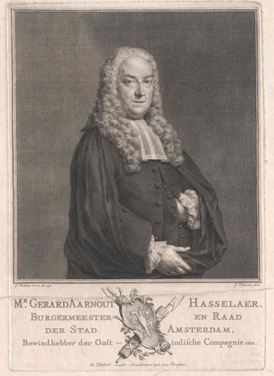 Gerard Aarnout Hasselaer by Artist Unknown