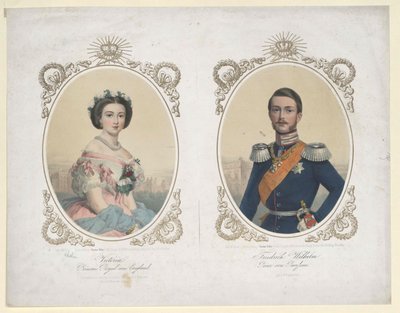 German Emperor and King of Prussia Frederick III by Artist Unknown