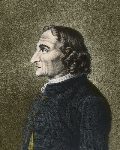 Portrait of Giuseppe Tartini by Artist Unknown