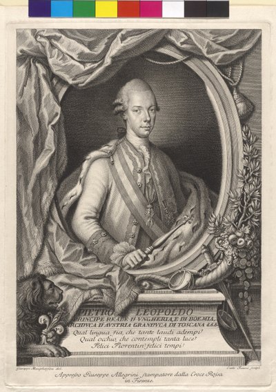 Holy Roman Emperor Leopold II by Artist Unknown