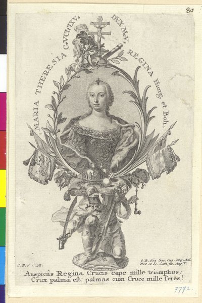 Holy Roman Empress Maria Theresa by Artist Unknown