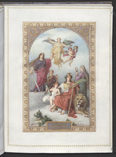 Homage on the Occasion of the 50th Anniversary of Reign of Emperor Franz Joseph I, 1898 by Artist Unknown