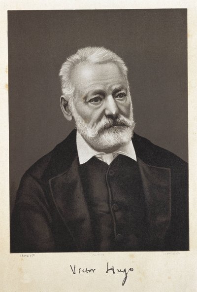 Victor Hugo (lithography) by Artist Unknown