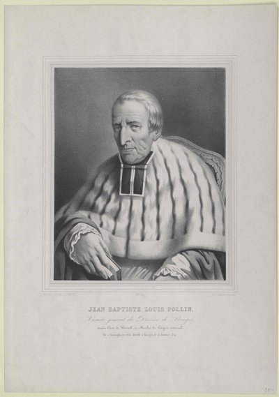 Jean Baptiste Louis Pollin by Artist Unknown