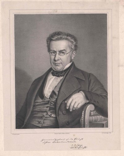 Johann Jakob Hess by Artist Unknown