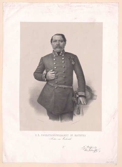 Johann Knight Matzner von Heilwerth by Artist Unknown