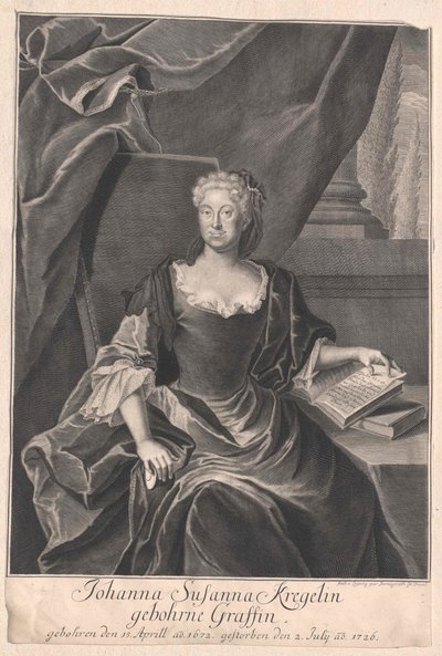 Johanna Susanna Graff by Artist Unknown