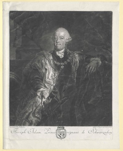 Joseph Adam Johann Nepomuk Count von Schwarzenberg by Artist Unknown