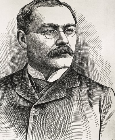 Portrait of Rudyard Kipling by Artist Unknown