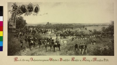 K. and k. Austro-Hungarian infantry regiment number 34 by Artist Unknown
