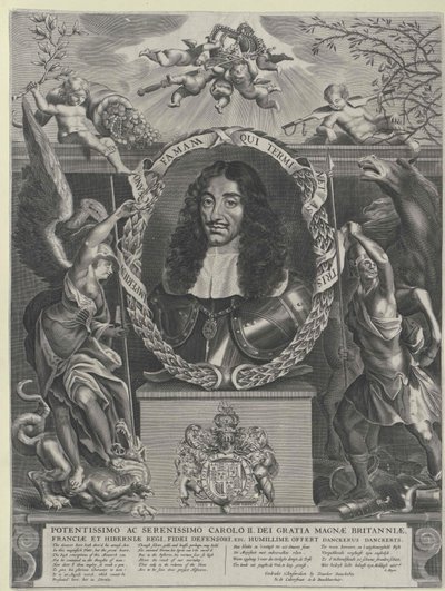 King of England Charles II by Artist Unknown