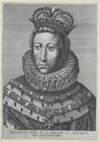 King Louis XIII of France by Artist Unknown