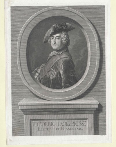 King of Prussia Frederick II by Artist Unknown